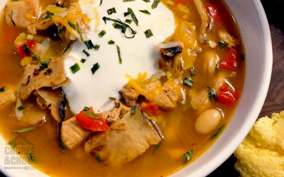 Kick Ass Chicken Tortilla Soup