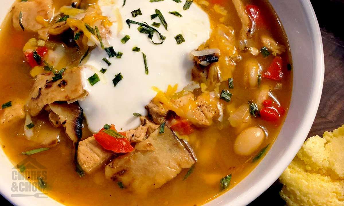 Kick Ass Chicken Tortilla Soup