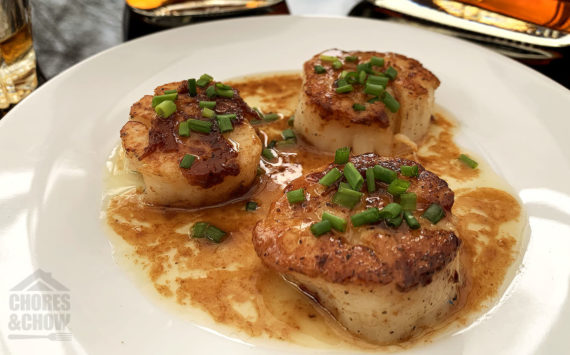 Pan-seared Scallops