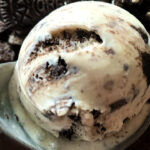 Oreo cookie ice cream