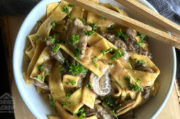 Beef Stroganoff