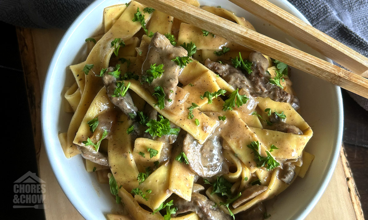 Beef Stroganoff