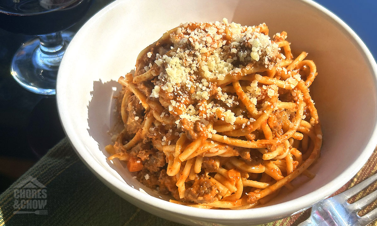 Spicy Bolognese Alla Vodka